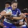 Bulldogs hold off Tigers 12-8 to maintain unbeaten start to 2025 NRLW season