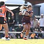 Shalom Sauaso made the most of every moment in her 31 minutes on NRLW debut.