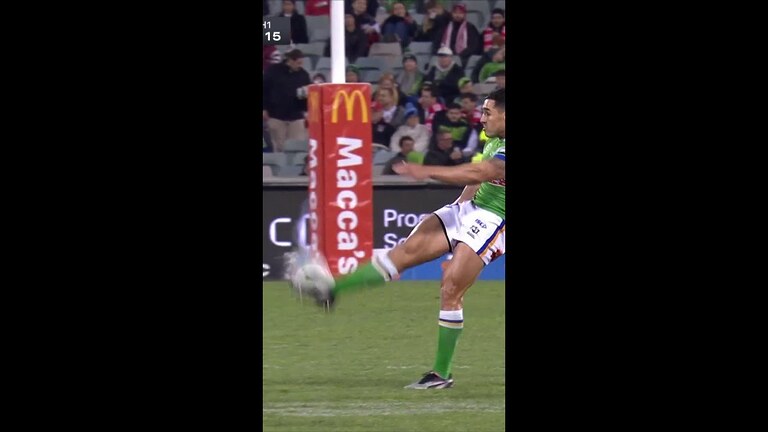 Did this bomb bring snow to Canberra? #nrl