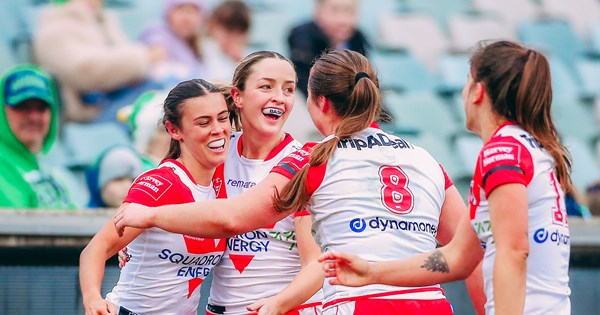 Dragons win season opener in Canberra