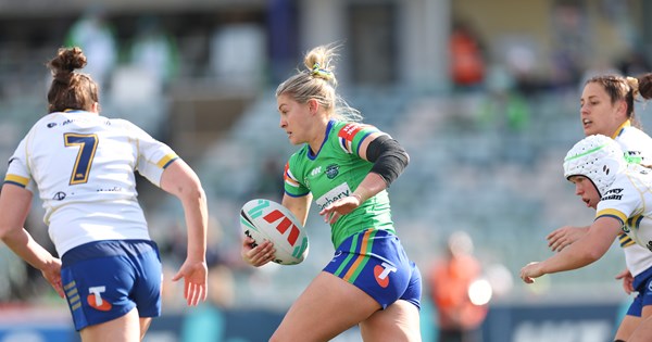 Raiders women go down to the Eels at home