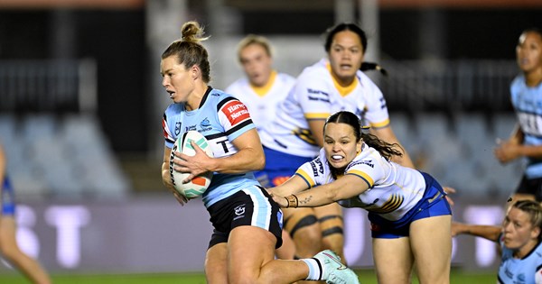 Sharks pipped by Eels in gripping NRLW opener