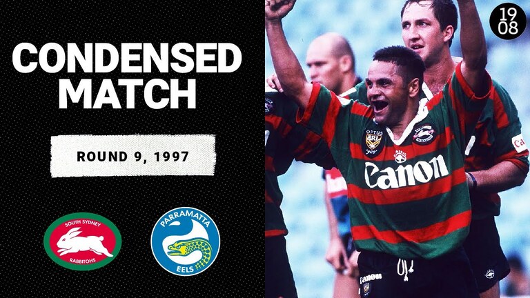 South Sydney Rabbitohs vs. Parramatta Eels | Round 9, 1997 | Condensed Match | NRL