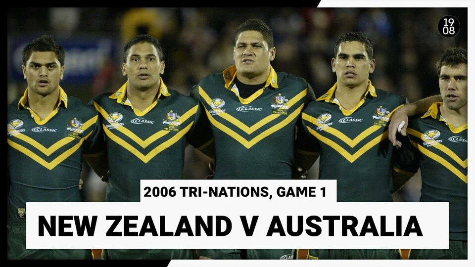 Epic 2006 Tri-Nations Clash: NZ vs  Australia Full Match