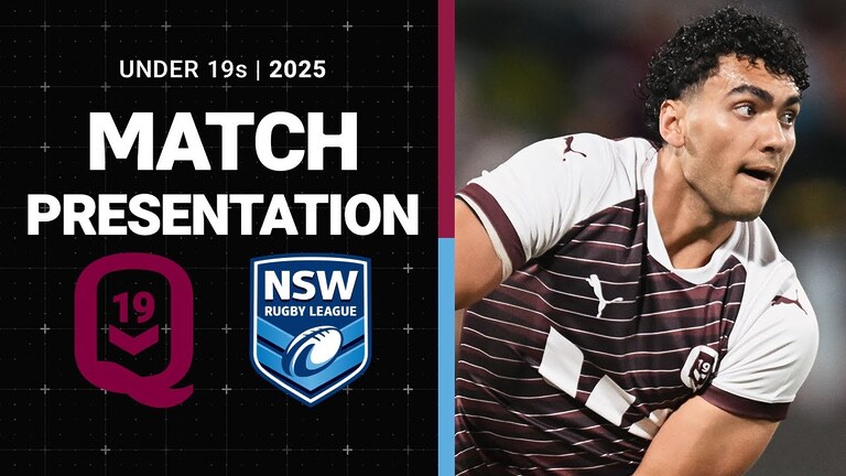 Epic Under 19s State of Origin: Trophy Reveal