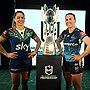 Titans captain Georgia Hale faces off with Warriors counterpart Apii Nicholls ahead of her return to Auckland to play her former club for the first time.