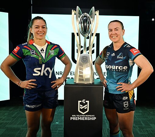 Titans captain Georgia Hale faces off with Warriors counterpart Apii Nicholls ahead of her return to Auckland to play her former club for the first time.