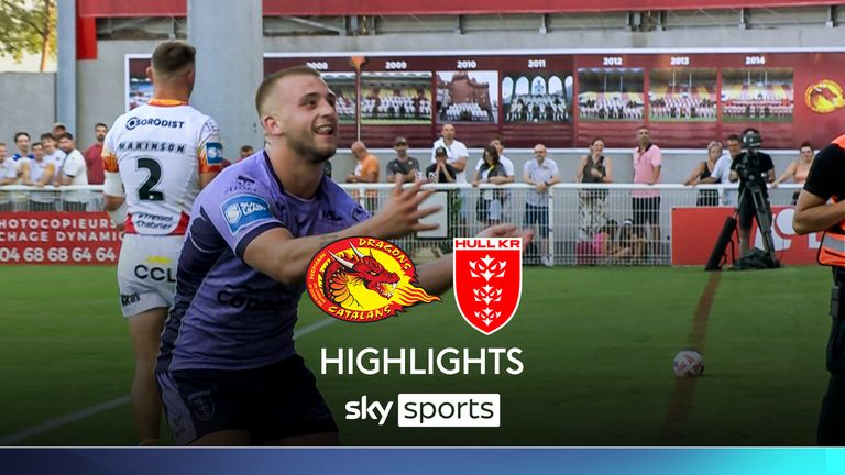 Catalans Dragons 6 -34 Hull KR | Super League highlights