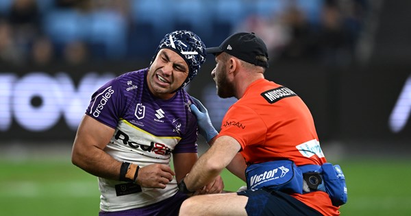 Jahrome Hughes Injury Update from Melbourne Storm