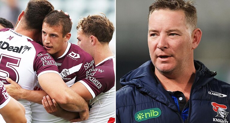 Knights coach Adam O'Brien criticised over 'surprise' move for playmaker from rival NRL club
