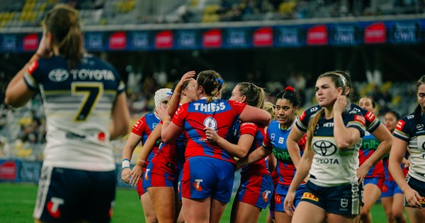 Knights earn first points of the season with victory over North Queensland