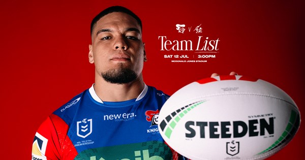 Round 19 NRL team list