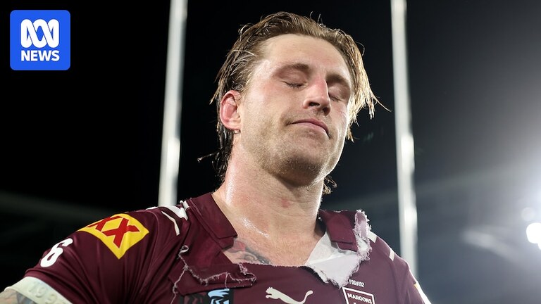 Amidst grief and sadness, Cameron Munster plays another iconic State of Origin performance after his father's death