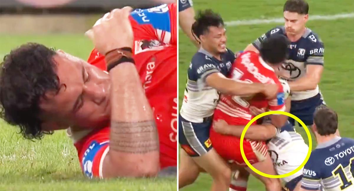 NRL suspends Karl Lawton for dangerous tackle