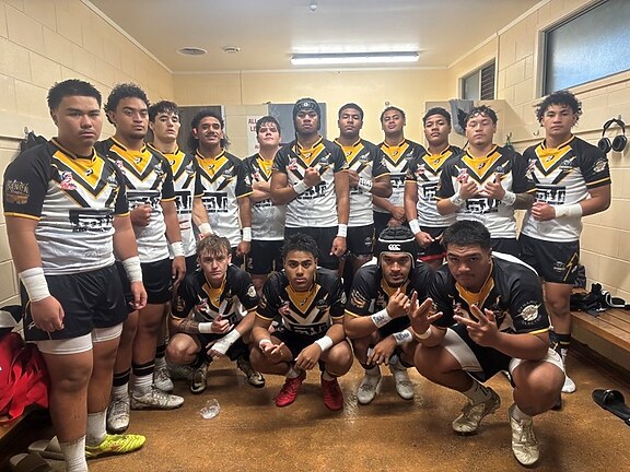 History makers: Members of the first USA youth team to tour New Zealand.