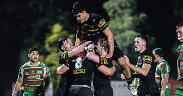 Panthers hold off fast-finishing Rabbitohs