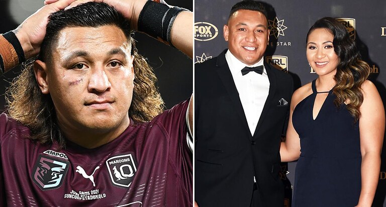 Family reason behind Josh Papalii's absence from start of Queensland State of Origin camp