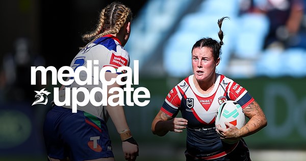 NRLW Medical Update | Round 1