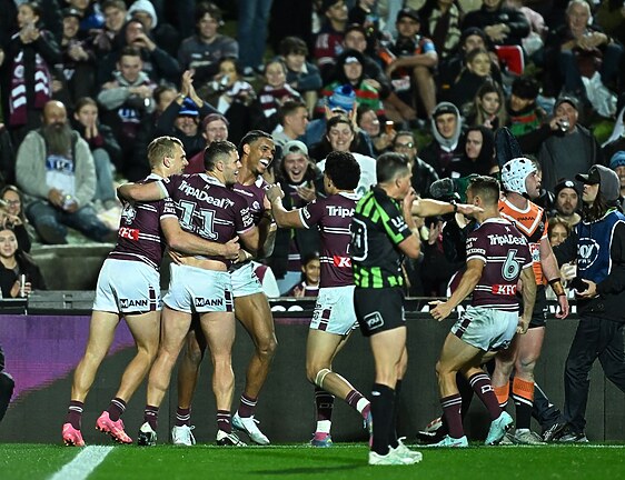 Good times at 4 Pines in front of a near sellout crowd in Round 17
