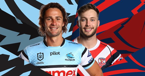 Sharks v Roosters: No changes for Fitzy; Veteran playmaker returns