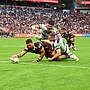 Shibasaki has scored 12 tries in 15 games in the 2025 season.
