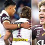 Broncos teammate Kotoni Staggs breaks silence after on-field clash with Reece Walsh