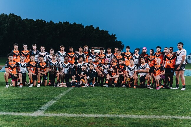 Pathways stars shine at 2025 Wests Tigers Challenge