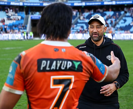 Team connection and loyalty runs high at Wests Tigers after thrilling Round 18 win