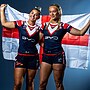 Jocelyn Kelleher recently posted a photo on social media of herself and Jasmin Strange with an England flag.