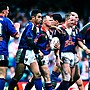Auckland Warriors from the 1996 NSWRL reserve grade grand final at the Sydney Football Stadium. Cronulla Sutherland won 14-12.