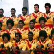 The 1977 Kumuls were pioneers of the game in Papua New Guinea.