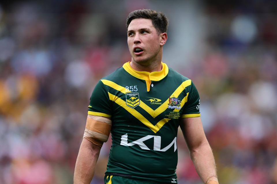 Mitchell Moses during the Australia game.