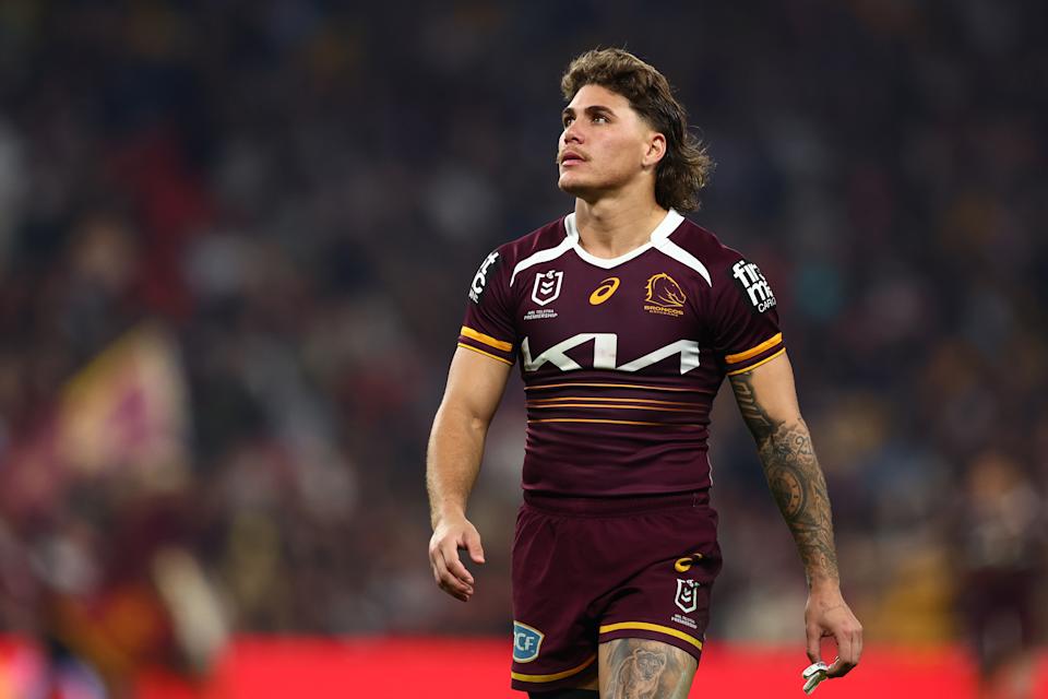Reece Walsh ahead of a game.