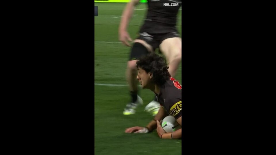 Casey McLean Tries in Penrith Panthers vs Canberra Raiders
