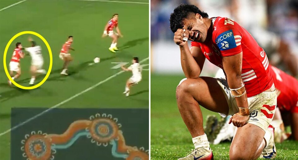 NRL world erupts over Dragons obstruction controversy as fans call out Panthers incident