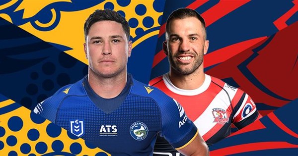 Eels v Roosters: Iongi No.1 gun; Tupou in for Tupou
