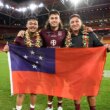 Jeremiah Nanai hopes Queensland Origin team-mate Tino Fa'asuamaleaui will return to Samoa for the Pacific Championships and World Cup.