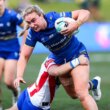 English secondrower Paige Travis is enjoying her first season in the NRLW with the Eels.