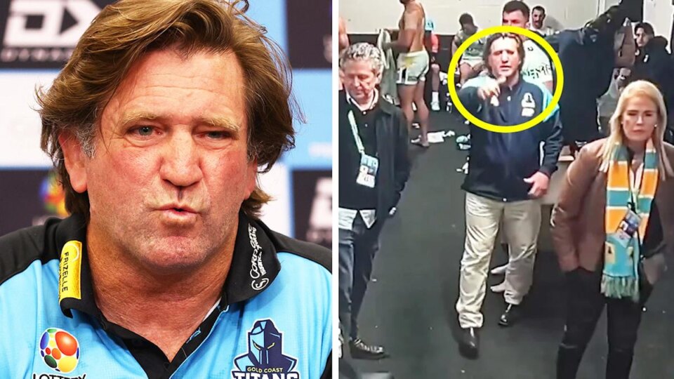 Des Hasler's future takes twist at Gold Coast Titans as details emerge after dressing room spray