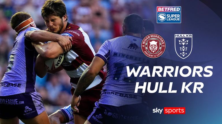 Highlights of the Super League match between Wigan Warriors and Hull KR. IMAGES: SWPIX