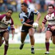 Warriors great Ali Lauiti'iti, who played 394 matches in the NRL and Super League, as well as 18 Tests for New Zealand and four for Samoa, is now enjoying watching daughter Ivana play.