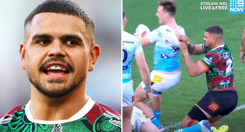 NRL fans left fuming after Latrell Mitchell act goes unpunished amid heroics for Souths