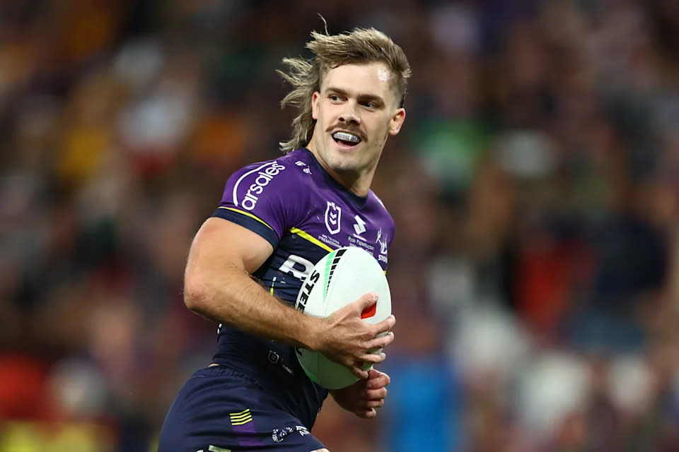 Ryan Papenhuyzen (pictured) is reportedly a big-money target for a rebel rugby competition. Pic: Getty