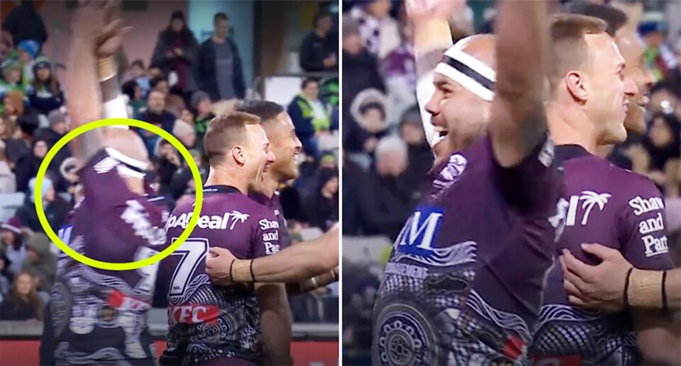 Player Apologizes for Gesture to Canberra Fans