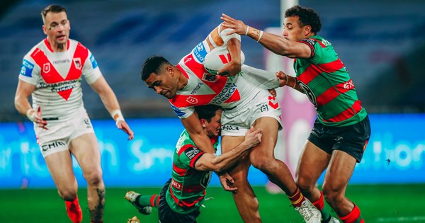 Rabbitohs Crush Dragons 40-0 at Accor Stadium