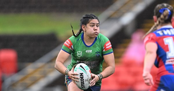 Raiders fall to the Knights in NRLW Magic Round