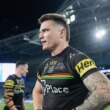 Zac Lipowicz has been training for Penrith after spending the day working as a carpenter. Picture: Panthers