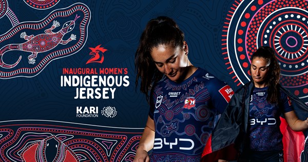 Sydney Roosters unveil Inaugural NRLW Indigenous Jersey