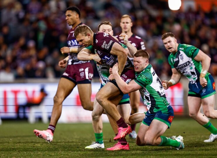 Sea Eagles Defeated by Raiders 28-12 in Round 23