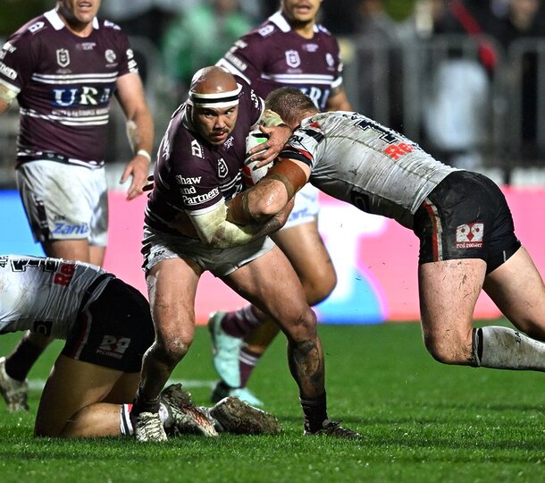 Sea Eagles lose 20-4 to Roosters in Round 22